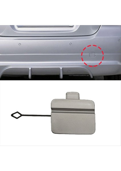 Araba Arka Tampon Çekme Kanca Göz Kapağı Kapağı Boyalı 51127187542 Bmw 3 Serisi E90 2005-2008 Araç Aksesuarları Gümüş (Yurt Dışından) modelleri