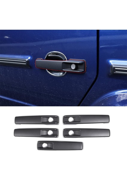 Araba Matt Siyah Dış Kapı Tutucu Mercedes Benz G Sınıfı W463 W464 G65 G55 G500 G550 G350 2004-2021 (Yurt Dışından) fırsatları