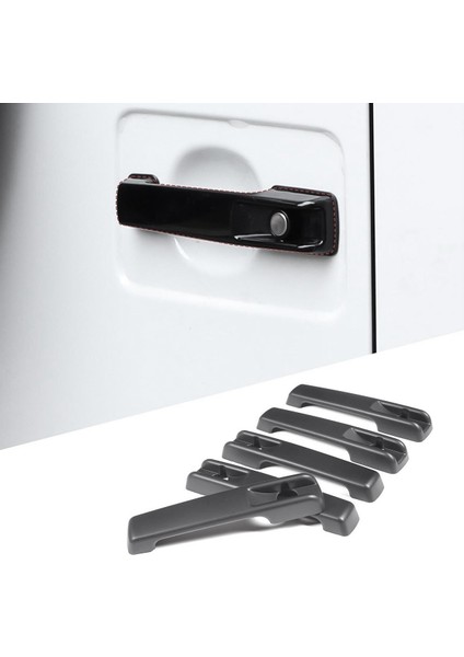 Araba Matt Siyah Dış Kapı Tutucu Mercedes Benz G Sınıfı W463 W464 G65 G55 G500 G550 G350 2004-2021 (Yurt Dışından) indirimleri