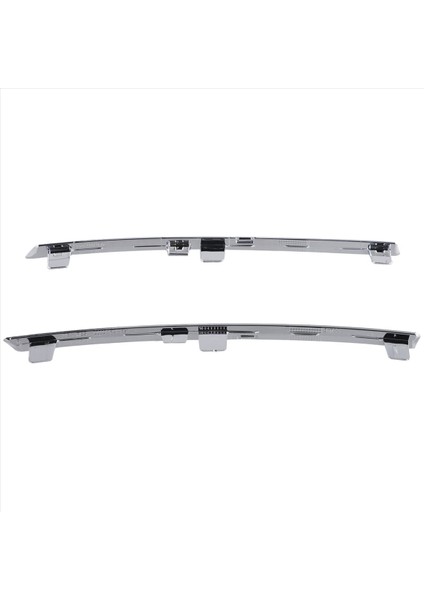 Audi Q7 Için Ön Tampon Yan Spoyler Krom Trim Kalıplama Seti 2010 -2015 4L0807243 4L0807244 (Yurt Dışından)