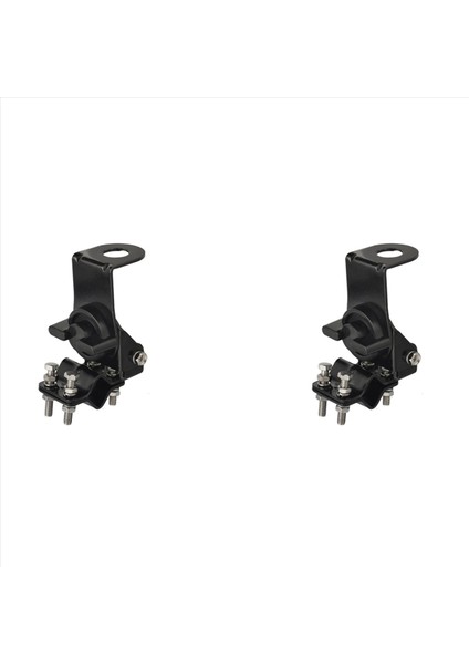 2x Araç Cb Mobil Radyo Anten Aynası Montaj Tampon Çatı Rafı Kutup Montajı Araba Kamyonu Için Sabit Braket Cb Radyo Vhf Uhf (Yurt Dışından)