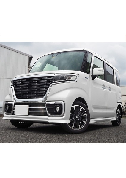 Suzuki Spacia Özel MK53S Araç Aksesuarları Için Araba Krom Ön Izgara Trim (Yurt Dışından) fiyatları