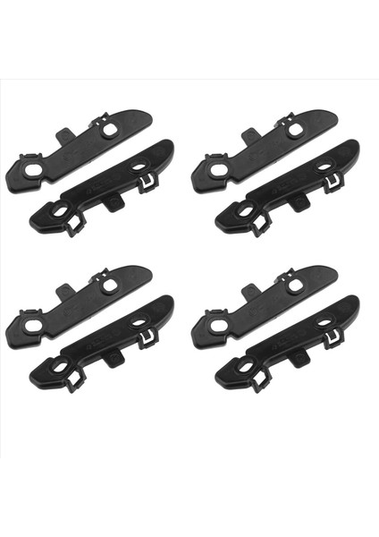 4x Ön Alt Tampon Destek Demiryolu Braket Montajları 51117279711/51117279712/51117295927 Bmw 3 Serisi F30 F31 F35 F80 (Yurt Dışından)