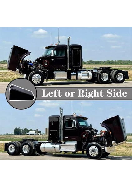 2pcs L85-6081 M75681 Peterbilt 567 579 Kenworth T680 T880 Için Kaput Tampon Desteği (Yurt Dışından)