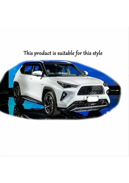 Toyota Yaris Için Cross 2023 2024 Rhd Güneydoğu Asya Versiyon Araba Dış Kapı Toyu Kapak Trim Kiti (Siyah) (Yurt Dışından) indirimleri