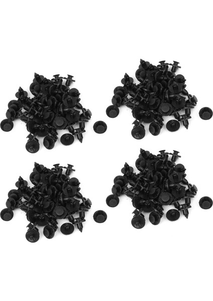 Araba Kapısı Çamurluk 8mm Delik Push Plastik Perçinler Bağlantı Nissan Için 200 Pcs (Yurt Dışından)