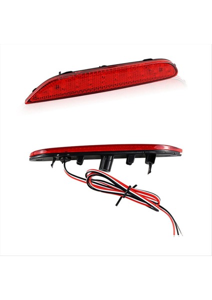 Araba Arka Tampon Reflektör Işığı 26560-JJ90A Infiniti Q50 Nissan Pathfinder Rogue 14-16 Arka Uyarı Lambası Kırmızı (Yurt Dışından) fiyatları