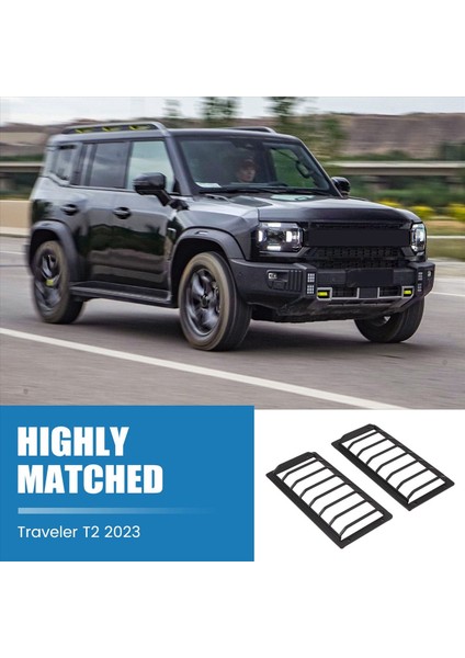 Araba Ön Tampon Lambası Çerçeve Ön Arka Sis Lambası Kiraz Jetour Gezgin T2 2023 2024 Arka (Yurt Dışından) fırsatları