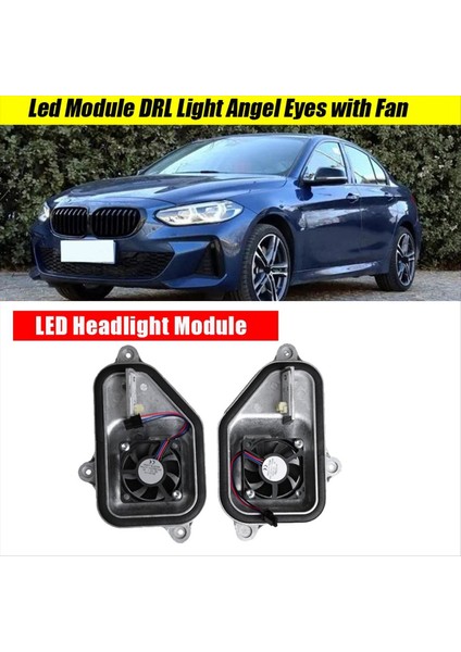 Bmw 1 Serisi F52 2015-2022 Drl Işık Kontrol Modülü Için Fan 6311746543B ile Sol Ön Far LED Modülü Melek Gözleri (Yurt Dışından) fiyatları