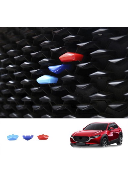 18PCS Araba Ön Izgara Trim Şeridi Kapağı Tampon Şeritleri Mazda Cx-30 CX30 2022+ Için Kapak Çıkartmaları (Yurt Dışından) indirimleri
