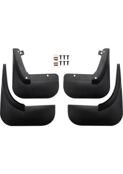 4pcs Araba Sıçrama Muhafızları Çamur Fleps 1997-2005 Passat B5 B5 5 Sedan 3B0349111/101 (Yurt Dışından)