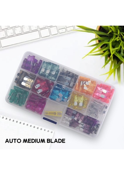 130PCS Standart Bıçak Araç Sigortası Çiftlik 1A 2A 3A 4A 5A 7 5A 10A 15A 20A 25A 30A 35A 40A Otomatik Orta Bıçak Sigortalar Kiti - Atc/apr/ato/ats Otomotiv Sigortası Ürünlük (Yurt Dışından) indirimleri