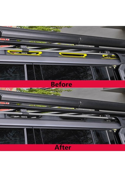 Off-Road Çatı Bagaj Rafı Dekoratif Strip Plaka Kapağı Chery Jetour Traveler 2023 2024 Araba Aksesuarları Karbon (Yurt Dışından) fiyatları