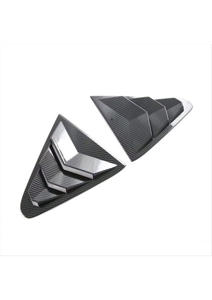 Subaru Crosstrek Için 2023 2024 Araba Arka Cam Pancu Kapağı Trim Aksesuarları Abs Karbon Fiber (Yurt Dışından)