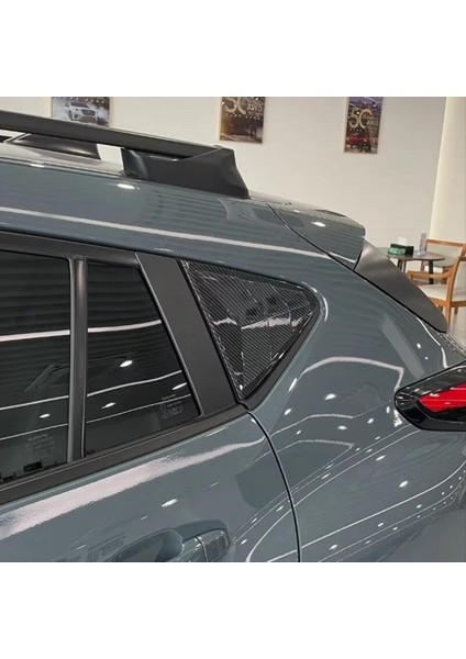 Subaru Crosstrek Için 2023 2024 Araba Arka Cam Pancu Kapağı Trim Aksesuarları Abs Karbon Fiber (Yurt Dışından) fiyatları