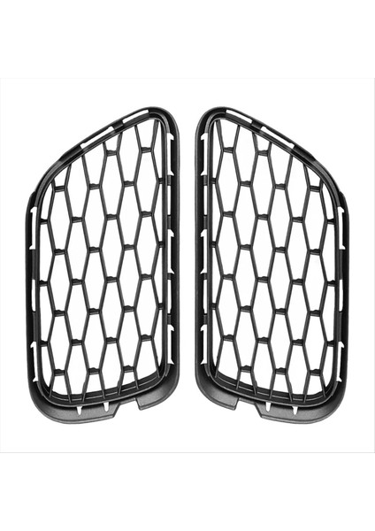 2pcs Ön Sol ve Sağ Tampon Hava Havalandırma Ağı Grille 670013780 670013781 Maserati Quattroporte 13-16 (Yurt Dışından)