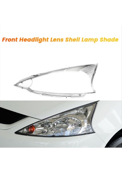 Mitsubishi Grandis Için 2004-2009 Ön Far Lens Kabuk Lambası Gölgesi Şeffaf Kafa Işık Lambası Maskeleri Toz Kapağı B (Yurt Dışından) indirimleri