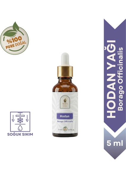 Hodan Yağı 5 Ml. %100 Saf
