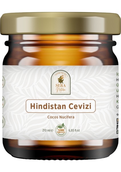 Hindistan Cevizi Yağı 210 Ml. %100 Saf fiyatları