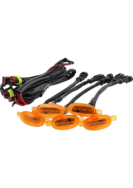 10PCS Araba Ön Tampon LED Izgara Işık Işık Izgara Drl Suv Ford F-150 Raptor 2014-2020 Için Gündüz Çalışma Işığı (Yurt Dışından) modelleri