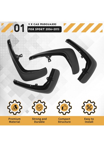 Çamur Koruma Çamur Fleps Land Rover Range Rover Sport 2006 - 2013 (Yurt Dışından) fırsatları