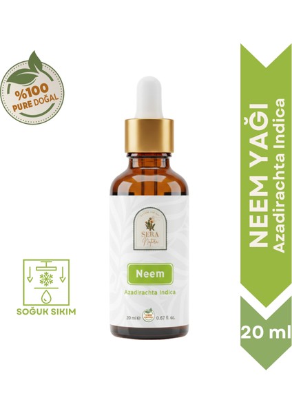 Neem Yağı 20 Ml. %100 Saf