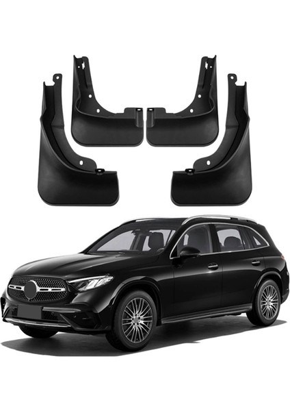 Mercedes Için Araba Çamur Hafesi Benz Glc Pedallı 2023+ Çamurluk Çamur Koruma Flep Splash Flaps Mudguards Aksesuarları (Yurt Dışından) modelleri