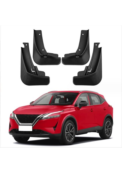 Nissan Qashqai Için Araba Çamurlukları 2023 Çamurluk Çamur Koruma Flep Splash Flaps Çamur Varlık Aksesuarları (Yurt Dışından) modelleri