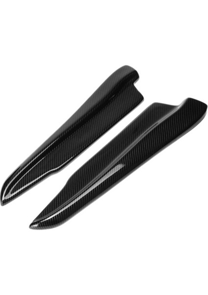 Bmw E90 E91 E91 E92 E93 M3 Car Arka Tampon Dudak Çıkıştırıcı Kanat Önlüklerini Genişlet Dudaklar Karbon Fiber 52CM (Yurt Dışından)