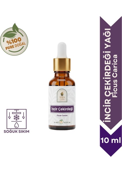 İncir Çekirdeği Yağı 10 Ml. %100 Saf