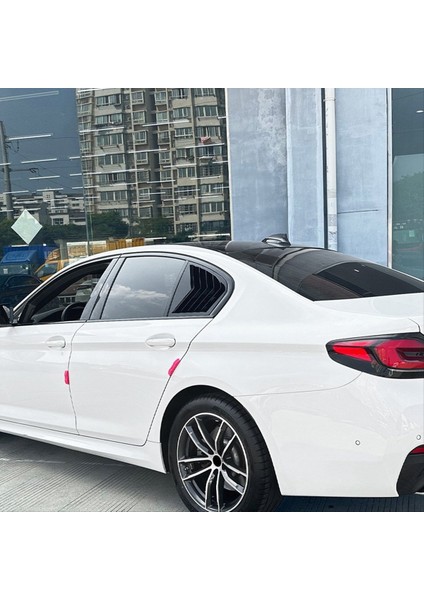 Araba Arka Üçgen Pencere Panjur Panjurları Panjurlar Kapak Kapağı Bmw 5 Seires G30 2018-2023 Parlak Siyah (Yurt Dışından) fiyatları