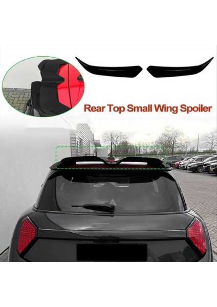 Bmw Mini Cooper S Jcw J01 F65 F66 2024 2025 Arka Bagaj Spoiler Kanat Siyah (Yurt Dışından) modelleri