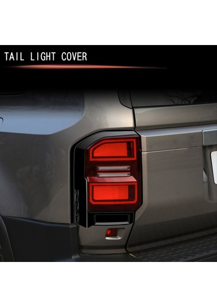 Toyota Prado LC250 2024 Için Araba Kuyruk Işığı Döşeme Çerçevesi Arka Sis Lambası Kapağı (Yurt Dışından) modelleri