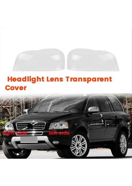 1paır Sol ve Sağ Araba Far Lens Kapağı Volvo XC90 2004-2013 Şeffaf Abajur Gözlükleri Kafa Işık Lamba Kapağı (Yurt Dışından) fırsatları