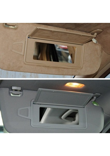 2x Araba Güneş Vizör Kalkanı Gölge Tahtası Ayna Kapağı Mercedes Benz S Sınıfı W220 1998-2005 Gri Sol Taraf (Yurt Dışından) modelleri