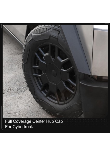 Tesla Cybertruck 2024 Aksesuarlar Için Tekerlek Göbek Merkez Kapakları Merkezi Tekerlek Kapakları 4 Pcs (Yurt Dışından) fiyatları