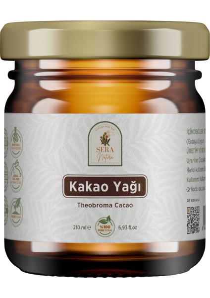 Kakao Yağı 210 Ml. %100 Saf fiyatları