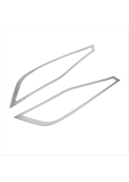 Araba Arka Sis Lambası Kapağı Trim Sisli Çerçeve Çerçeve Dekorasyon Çerçevesi Toyota Harrier 2022-2024 Gümüş (Yurt Dışından) fiyatları