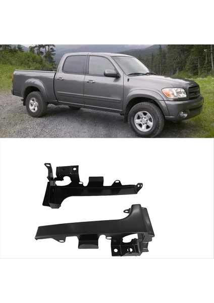 1paır Araç Ön Uç Panel Metal 53904-0C050 53903-0C060 Tundra 1999-2006 Far Alt Trim Şerit Dolgu Paneli (Yurt Dışından) modelleri