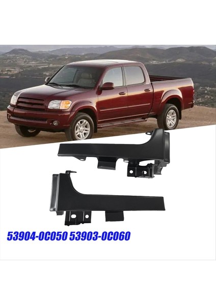 1paır Araç Ön Uç Panel Metal 53904-0C050 53903-0C060 Tundra 1999-2006 Far Alt Trim Şerit Dolgu Paneli (Yurt Dışından) fırsatları