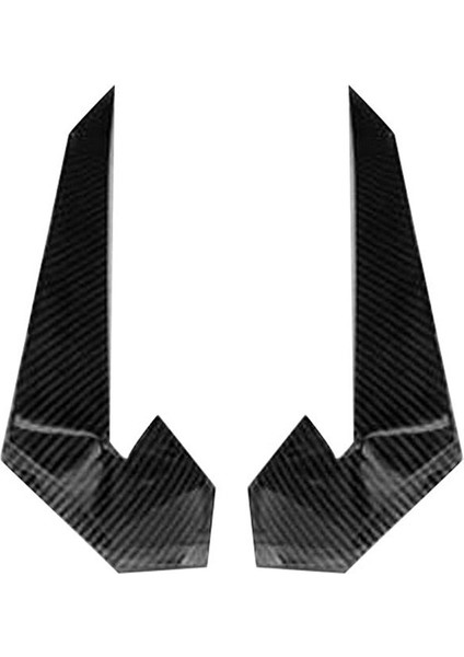 Araba Karbon Fiber Ön Tampon Dudak Finayı Ayırıcı Spoiler Kanard Sticker Honda Civic 10 Type-R 2019-2021 (Yurt Dışından) fırsatları