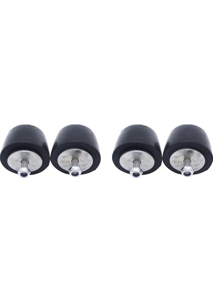 4pcs Siyah Kauçuk Tampon Yastık Hood Bump Durdurma Jeep Wrangler Yj Jk 1987-2018 (Yurt Dışından)