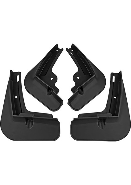 4pcs Byd Dolphin Ea1 2021-2022 Çamurluklar Çamurluk Çamurlu Çamur Koruma Flep Splash Flaps Accessories (Yurt Dışından)