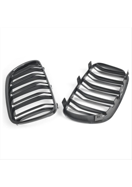 1paır Araç Ön Bağlannız Izı Tarafları Bmw Için Parlak Siyah Kaput Izgara X3 E83 Dizel Petrol Suv 2007-2010 Yarış Izgara (Yurt Dışından) fırsatları