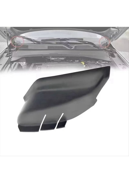 Araba Hood Havalandırma Grad Trim Ön Cam Sarma Köşe Döşeme Silecek Yan Trim 53223828 53223829 Jeep Pusula 2017-2023 Için (Yurt Dışından) indirimleri