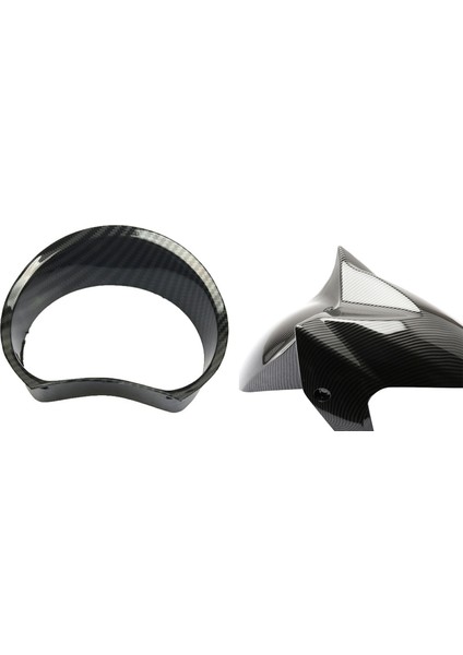 Yamaha NMAX155 150 2016-2019 Ön Tekerlek Çamurluk Çamurluk Sıçrama Koruma Kalkanı ve Enstrüman Kabuk Ölçer Kılıfı (Yurt Dışından)