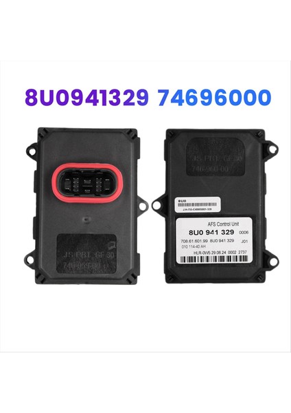 8U0941329 Viraj Lights Ası Far Kontrol Modülü Audi Q3 Için 8u Skoda Super Vw Eos Touareg 7p5 2010-2014 74696000 (Yurt Dışından) modelleri