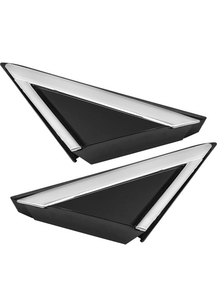 1 Çift Dikiz Aynası Köşe Üçgen Çamurluk Kapak Trim Paneli 22774040 22774041 Için Cadillac Srx 2010-2016 (Yurt Dışından)