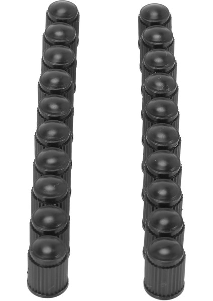 80PCS Plastik Bisiklet Bisiklet Valfi Toz Kapakları Araba Van Motosiklet Lastik Tüpleri Siyah (Yurt Dışından) modelleri