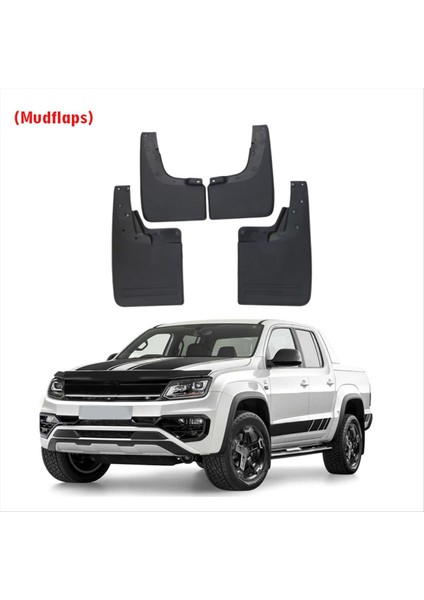 Volkswagen Amarok Için 2023 2024 2025 Çamurluk Çamurluk Çamur Flaps Guard Splash Mudflaps Araç Aksesuarları Ön Arka 4pcs (Yurt Dışından) fırsatları